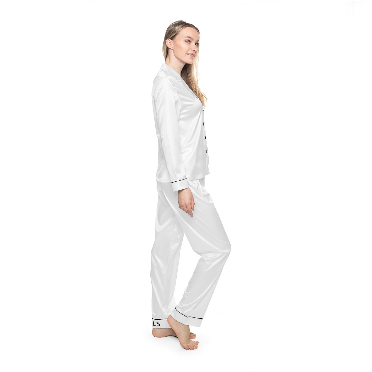 Women's Satin Pajamas (AOP)